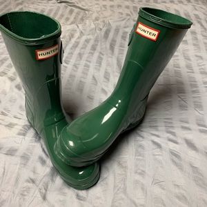 Women’s original short gloss rain boot